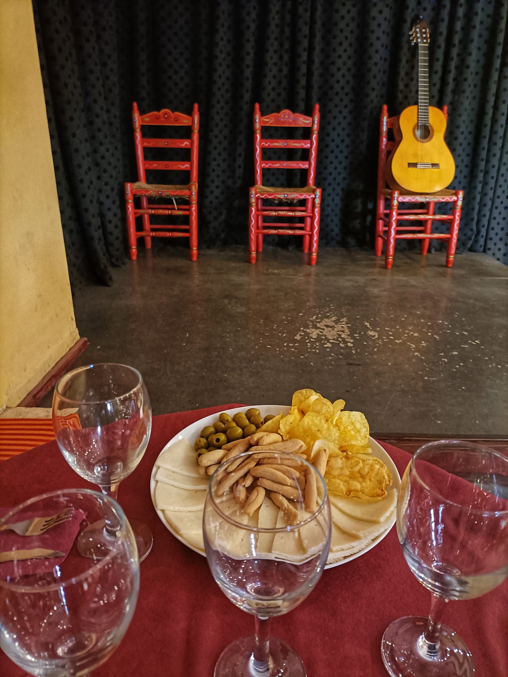 Flamenco y cena